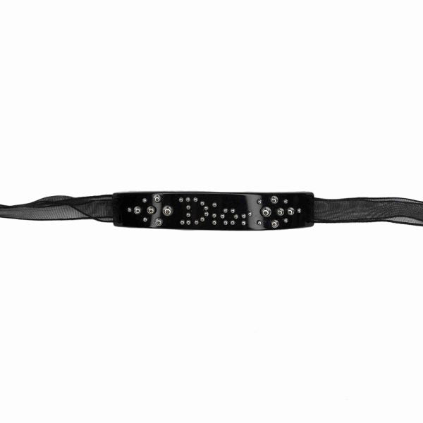 Christian Dior acrylic choker necklace 