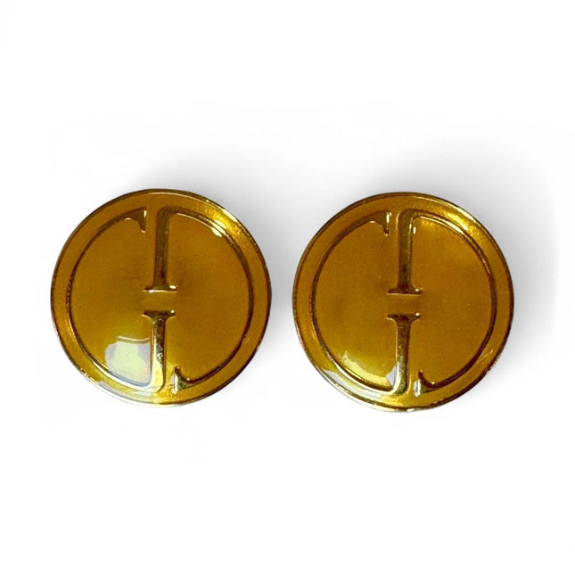 Gucci 1992 GG Coin Earrings