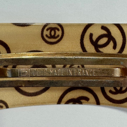Chanel Monogram Hair Clip