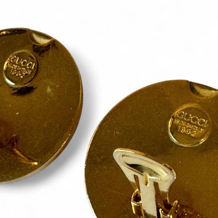 Gucci 1992 GG Coin Earrings