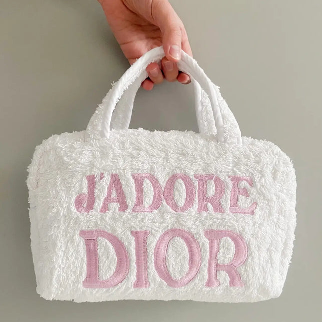 J'ADORE Dior Terry Towel Bag