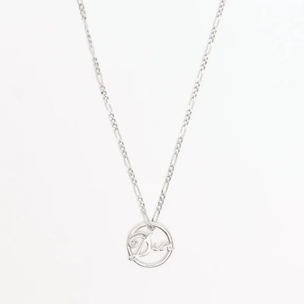 Dior Cursive Script Necklace