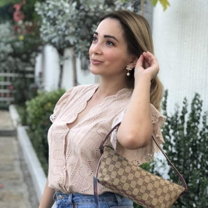 Gucci GG Canvas Boat Bag